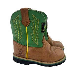 John Deere Pull On Wellington Cowboy Boots